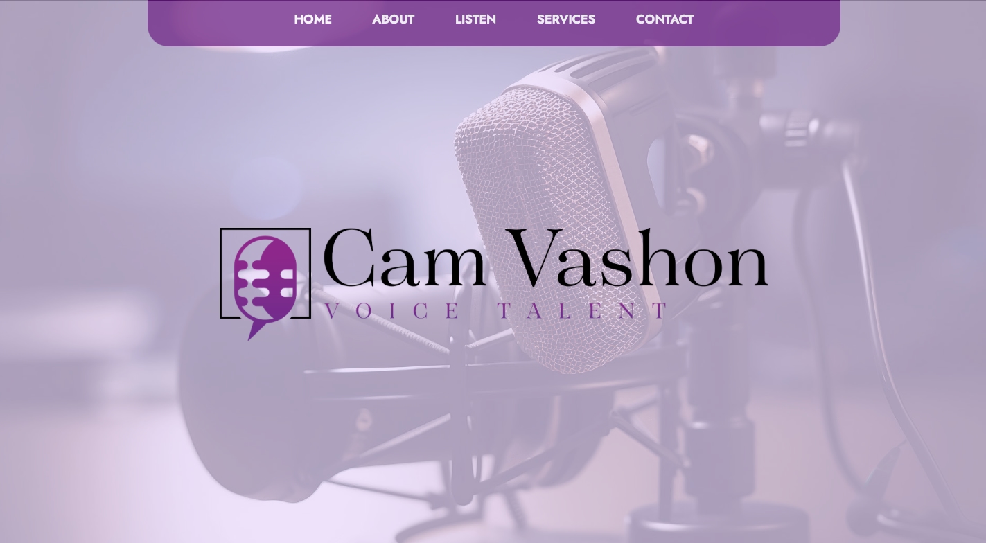 Cam Vashon Voice Talent